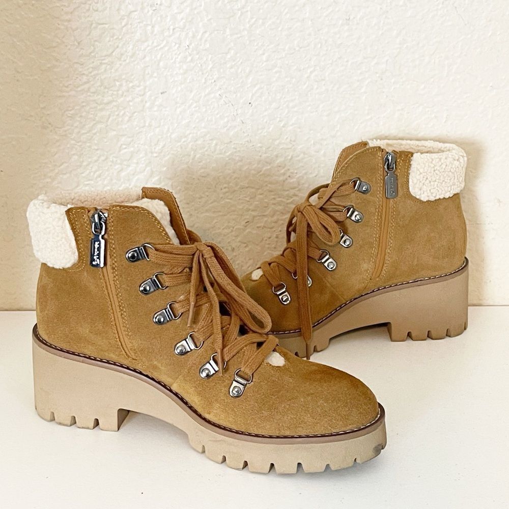 Blondo Devin Waterproof with Sherpa fur Camp Boots Gorpcore. 8 - Picture 14 of 17